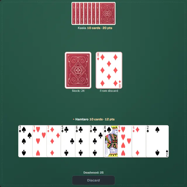 Goal and cards